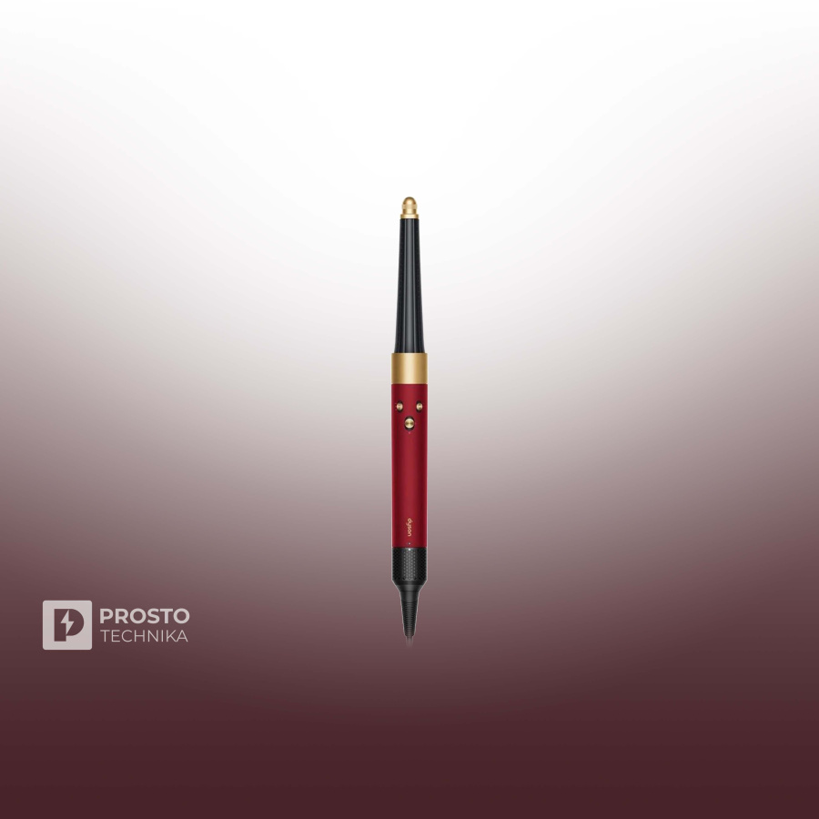 Стайлер Dyson Airwrap i.d. Long HS08 Straight+Wavy (Red Velvet/Gold)